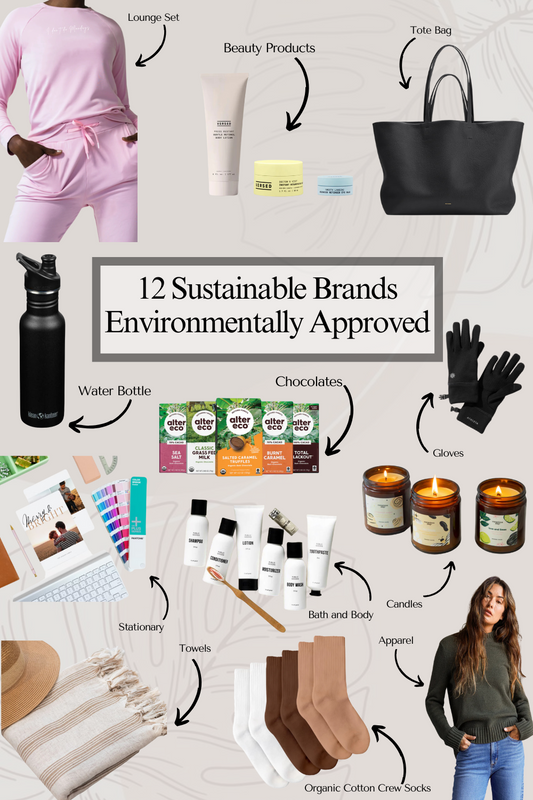 12 Sustainable Brands Environmentally Approved