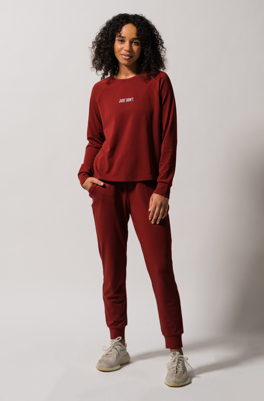 Women's 'Just Don't' Bamboo Pullover