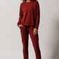 Women's Plain Bamboo Jogger & Pullover Set