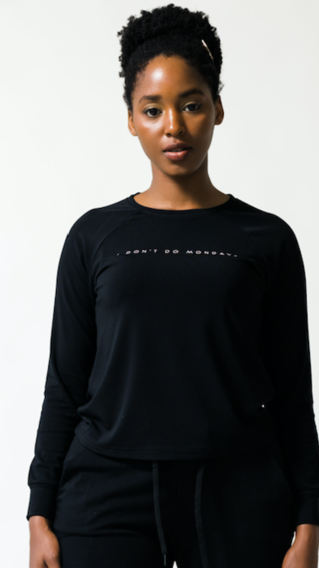 Women's 'I Don't Do Mondays' Bamboo Pullover