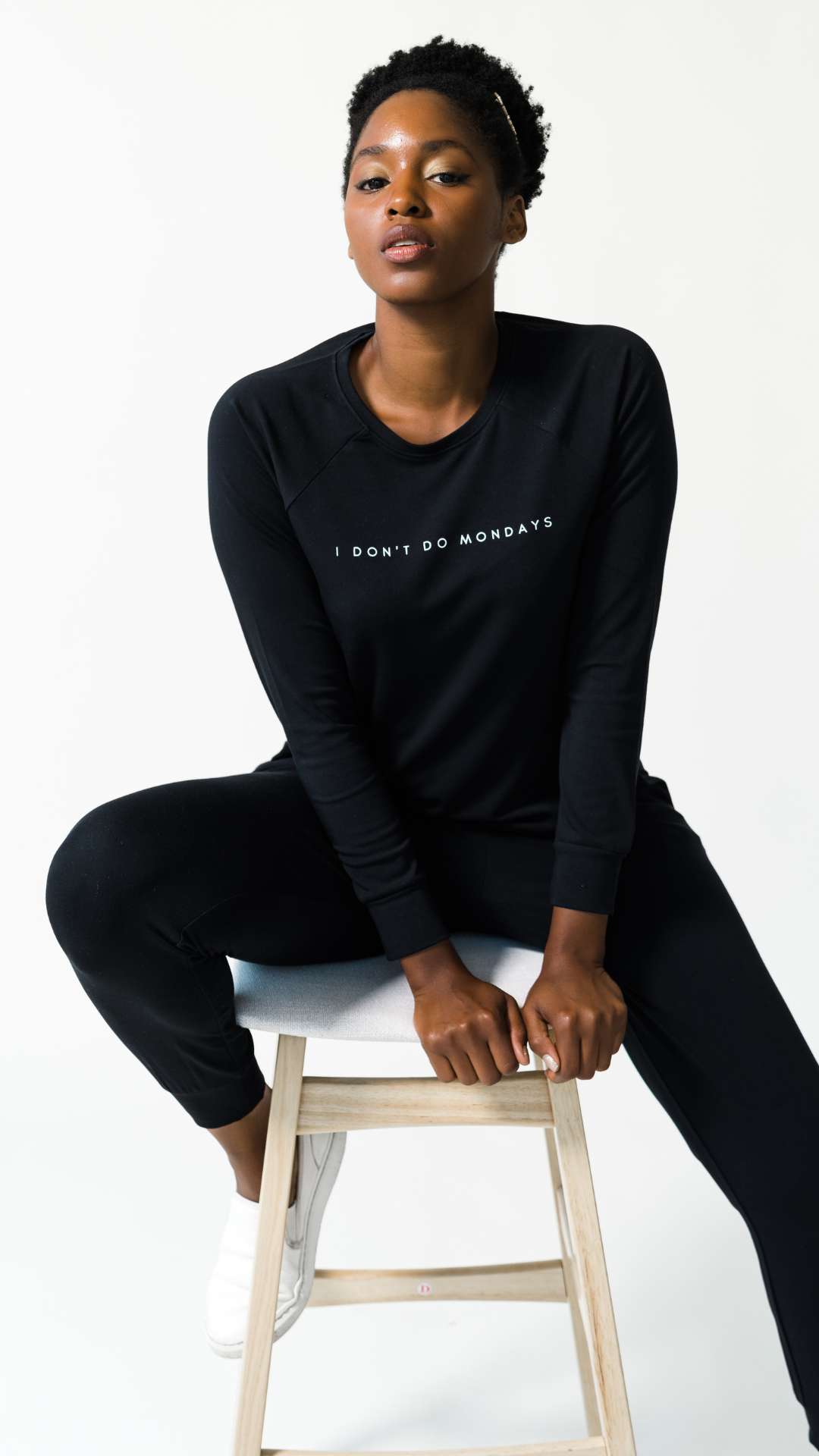 Women's 'I Don't Do Mondays' Bamboo Pullover