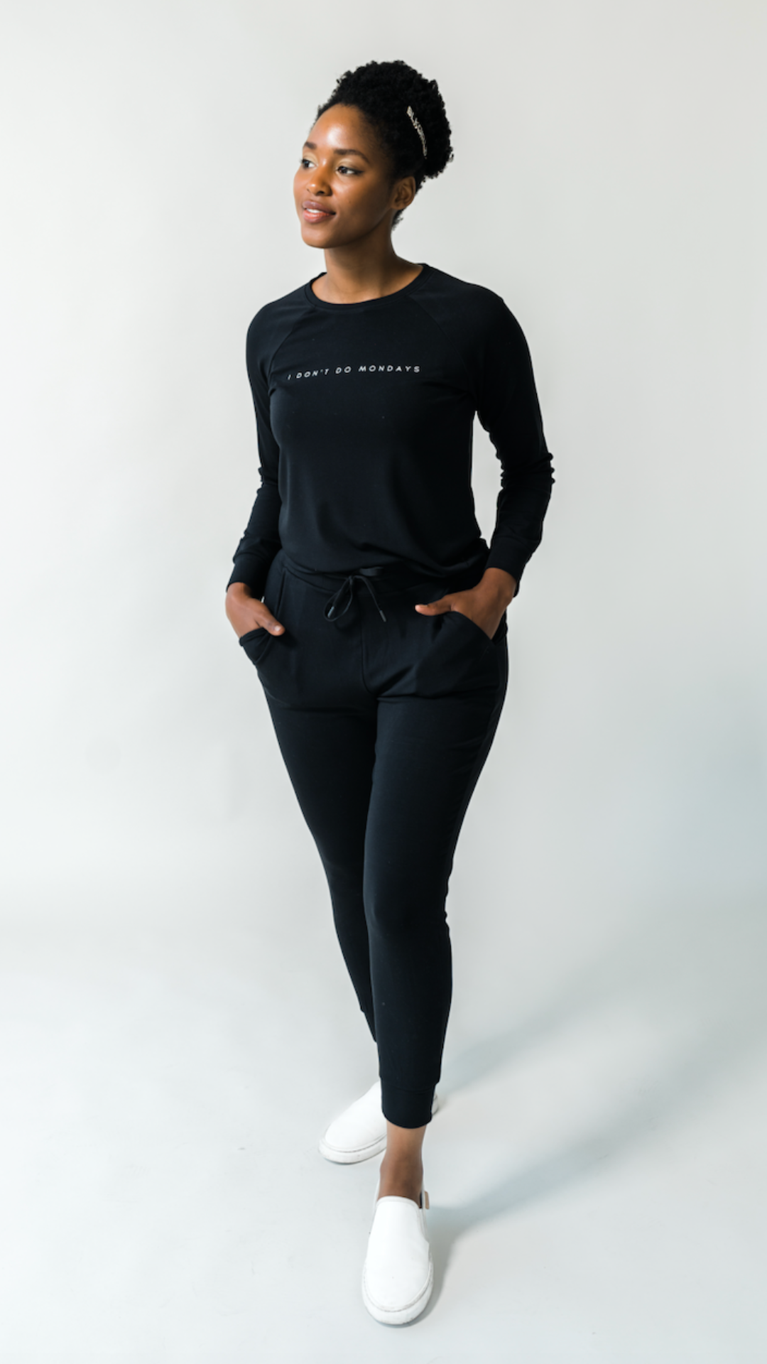 Women's 'I Don't Do Mondays' Bamboo Pullover