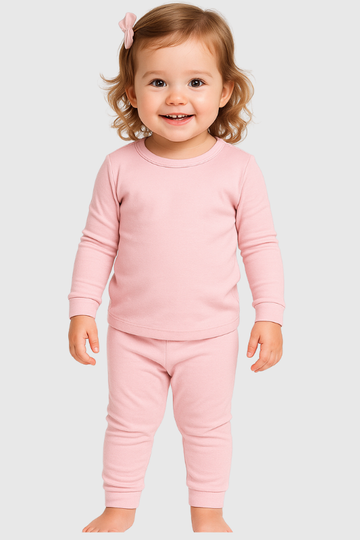 The Gentle Pajamas in Blush Pink