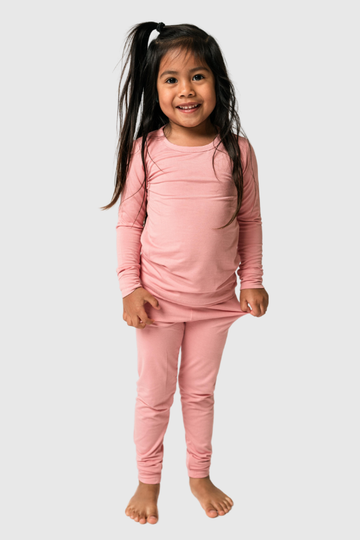 The Gentle Pajamas in Dusty Rose