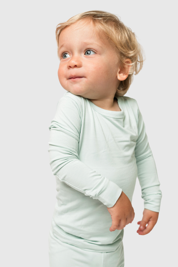 The Gentle Pajamas in Mint