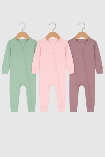 The Summer Romper 3 Piece Bundle - Mint | Blush | Lilac