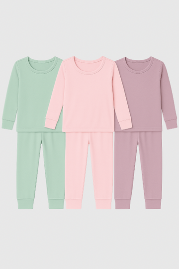 The Summer Pajama 3 Set Bundle - Mint | Blush | Lilac