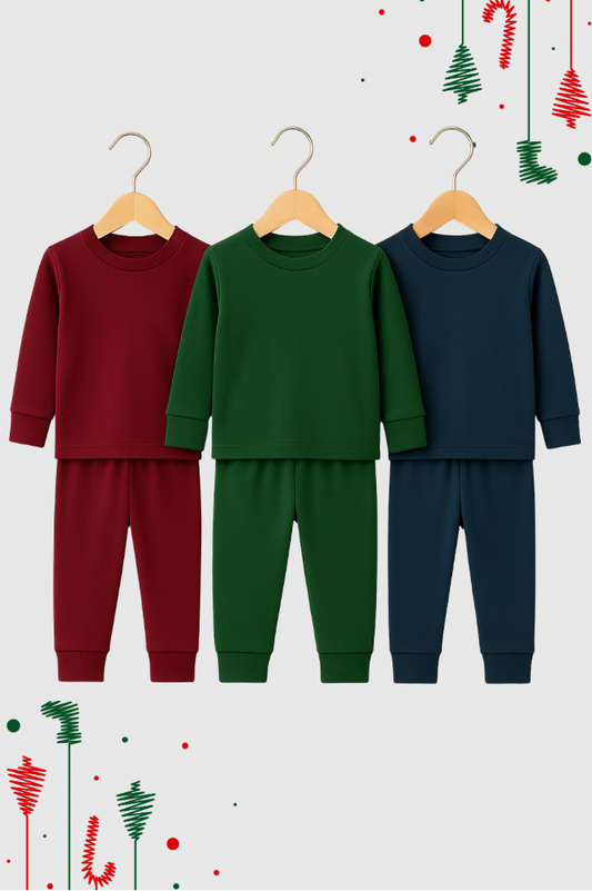 The Holiday Pajama Bundle - Pine | Navy | Burgundy
