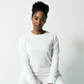 Women's Plain Bamboo Pullover