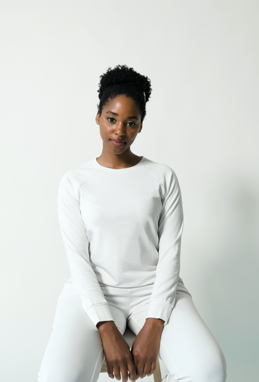 Women's Plain Bamboo Pullover