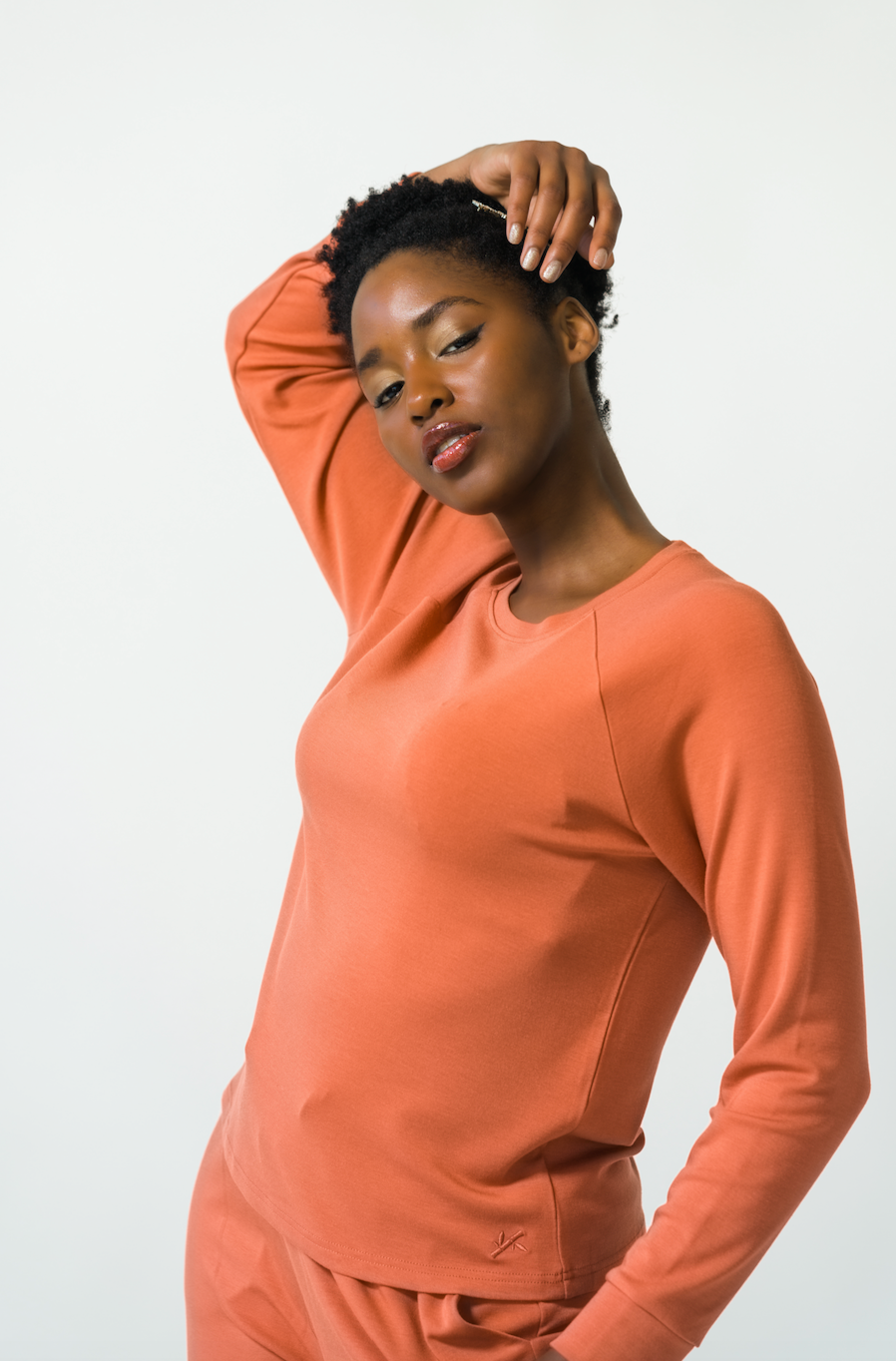 Women's Plain Bamboo Pullover