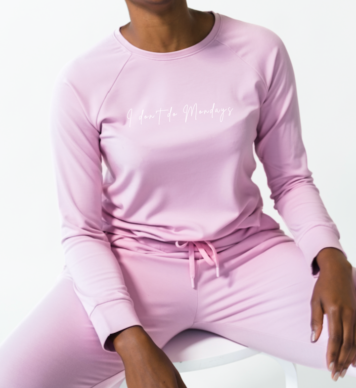 Women's 'I Don't Do Mondays' Bamboo Pullover