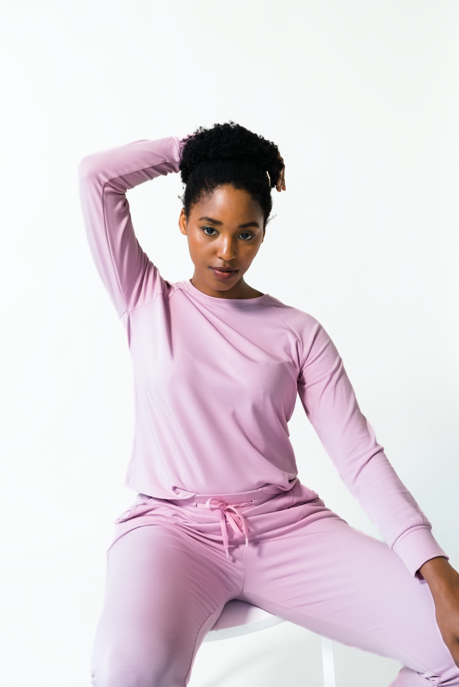 Women's Plain Bamboo Pullover